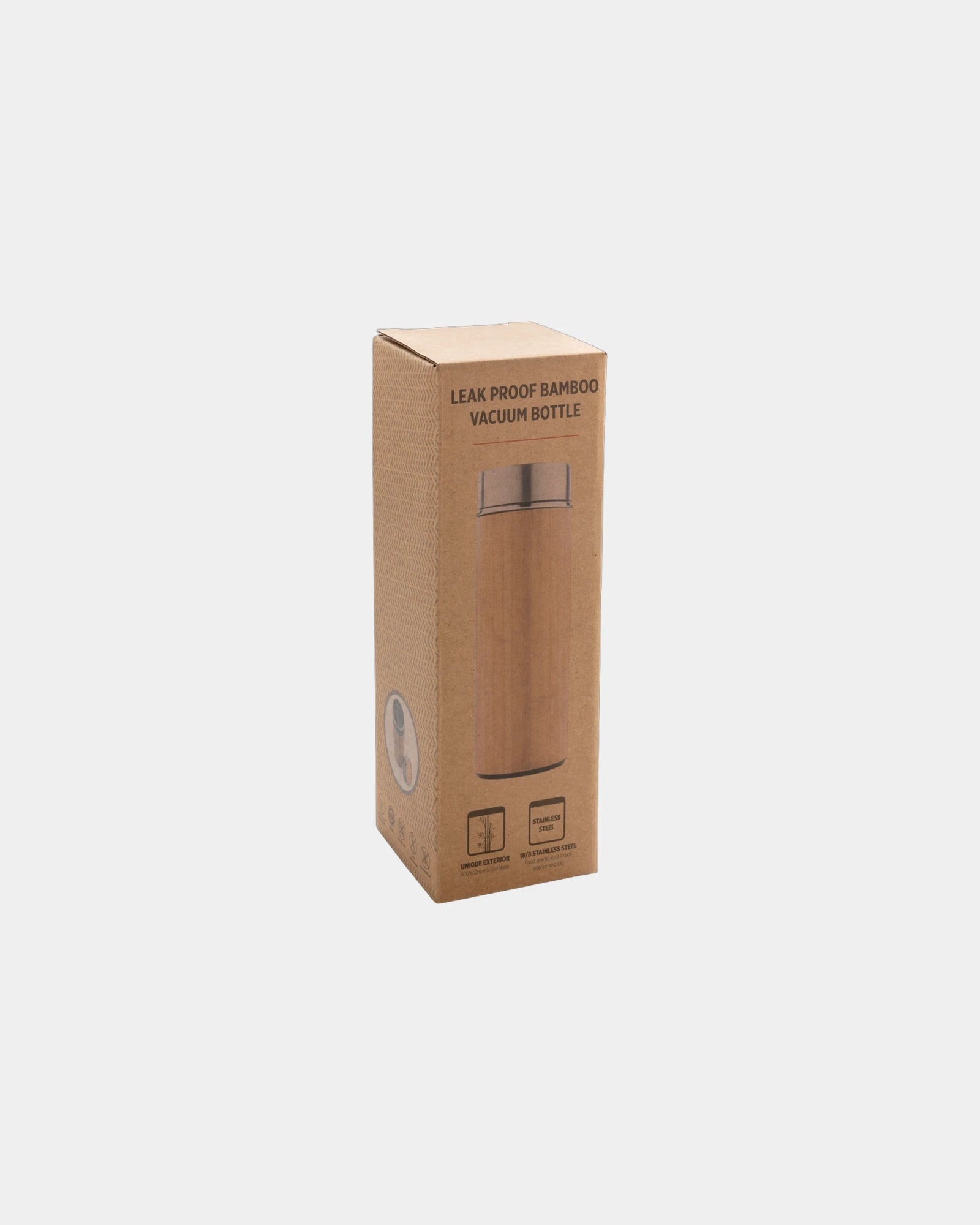 Promotional bamboo insulated water bottle 300ml - 5