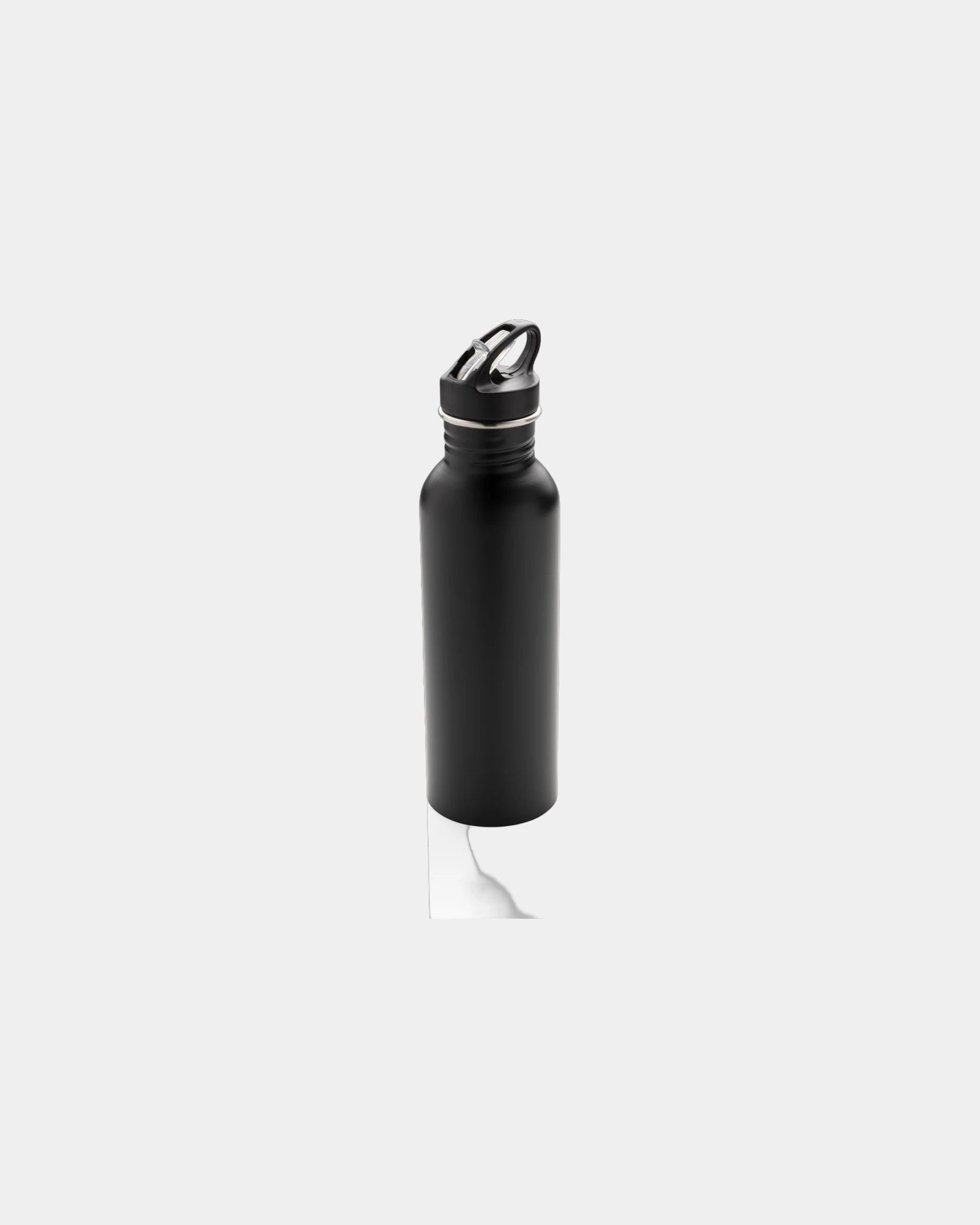 Promotional stainless steel 710ml water bottle - Black