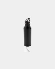 Promotional stainless steel 710ml water bottle - Black