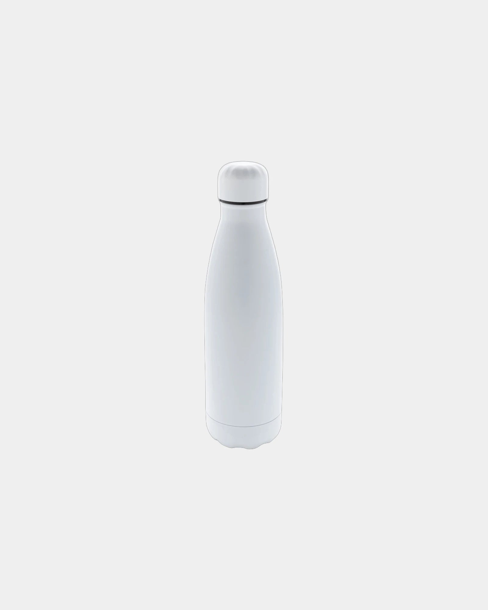 Promotional insulated stainless steel water bottle 500ml - White
