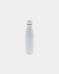 Promotional insulated stainless steel water bottle 500ml - White