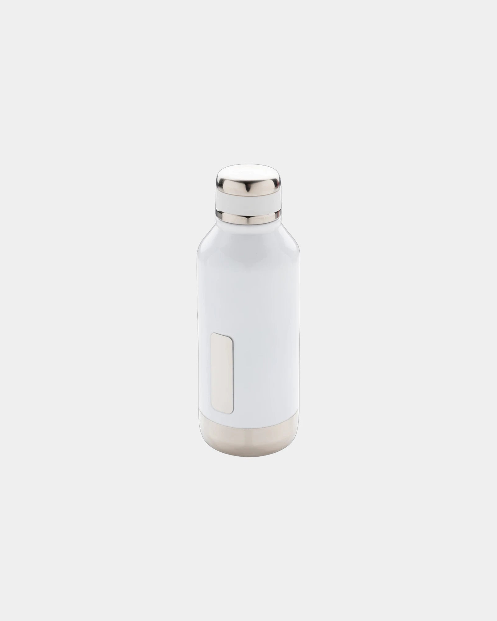 Promotional insulated stainless steel water bottle - White