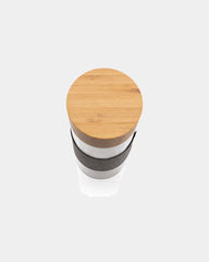Promotional double-wall glass water bottle 360ml