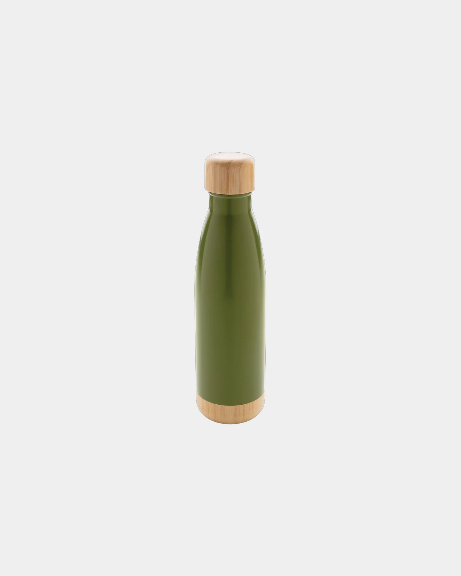 Promotional insulated stainless steel water bottle - Green