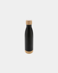 Promotional insulated stainless steel water bottle - Black
