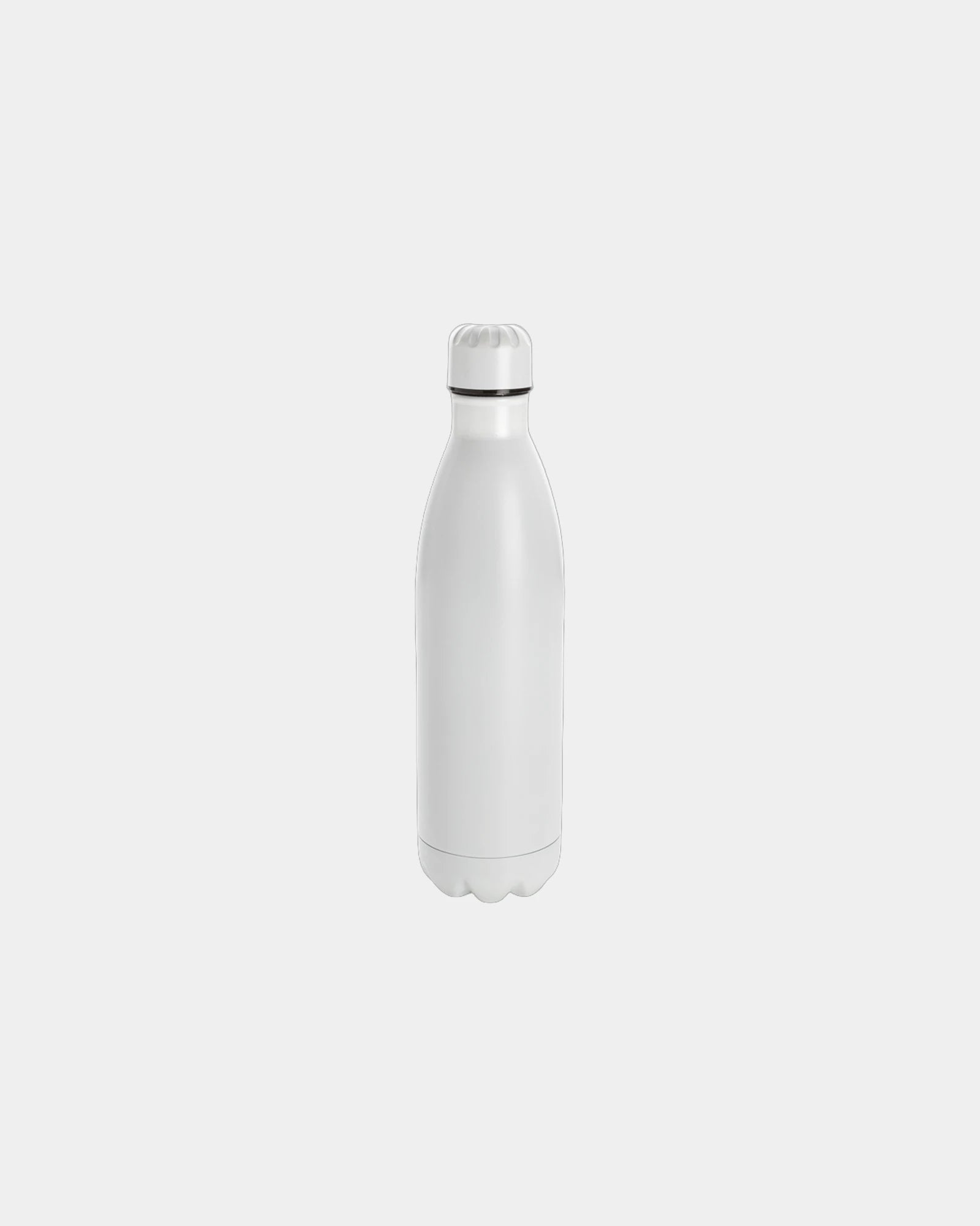 Custom insulated stainless steel water bottle 750ml - White