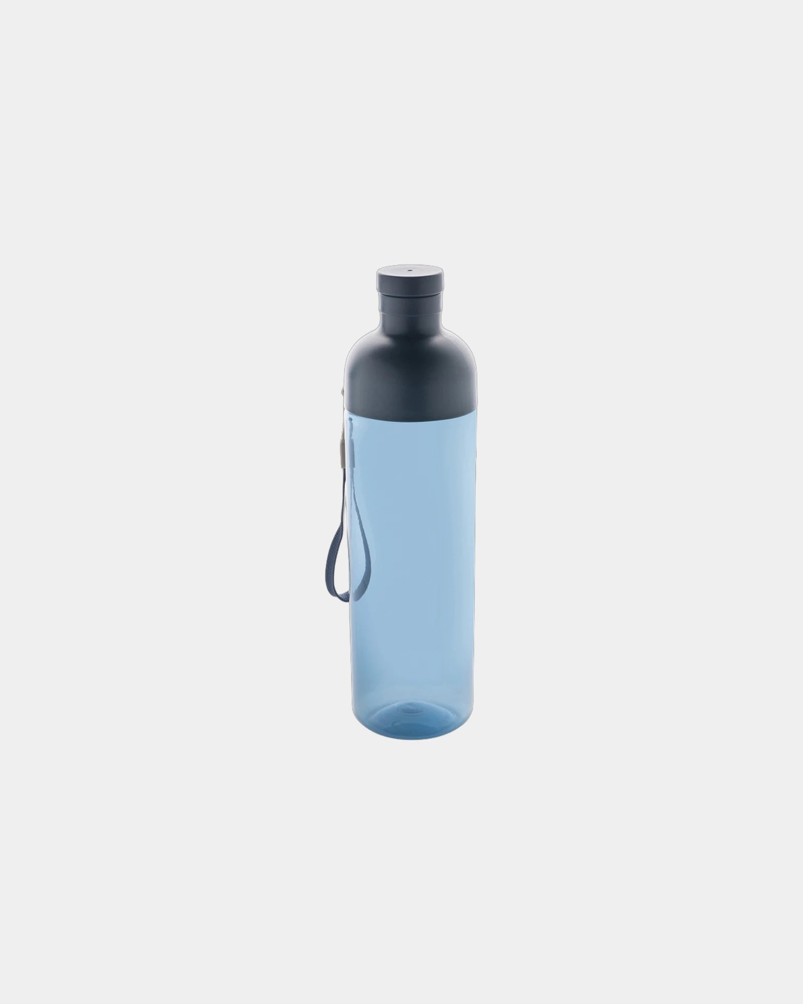 Promotional waterproof rPET 600ml water bottle - Navy