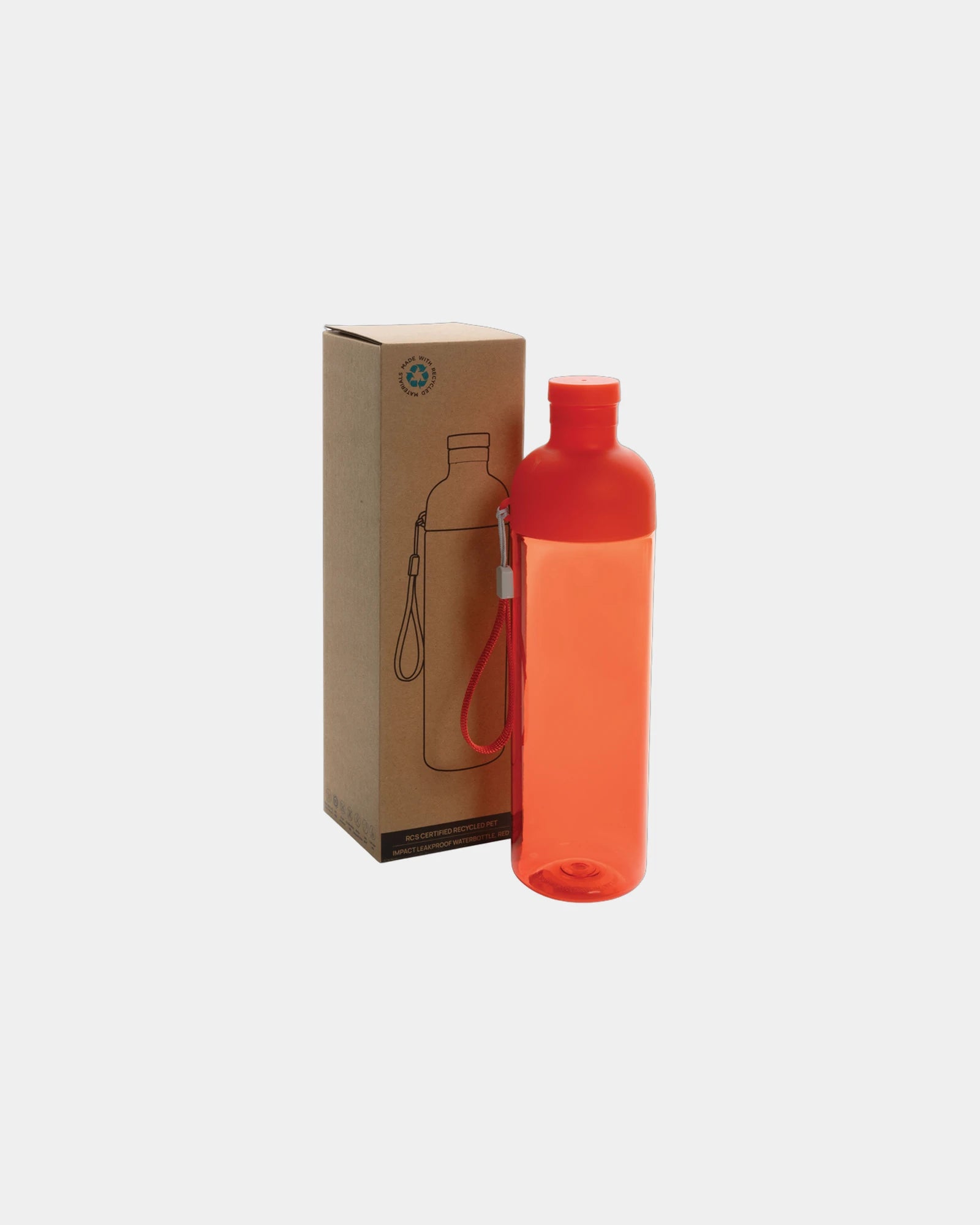 Promotional waterproof rPET 600ml water bottle - 20