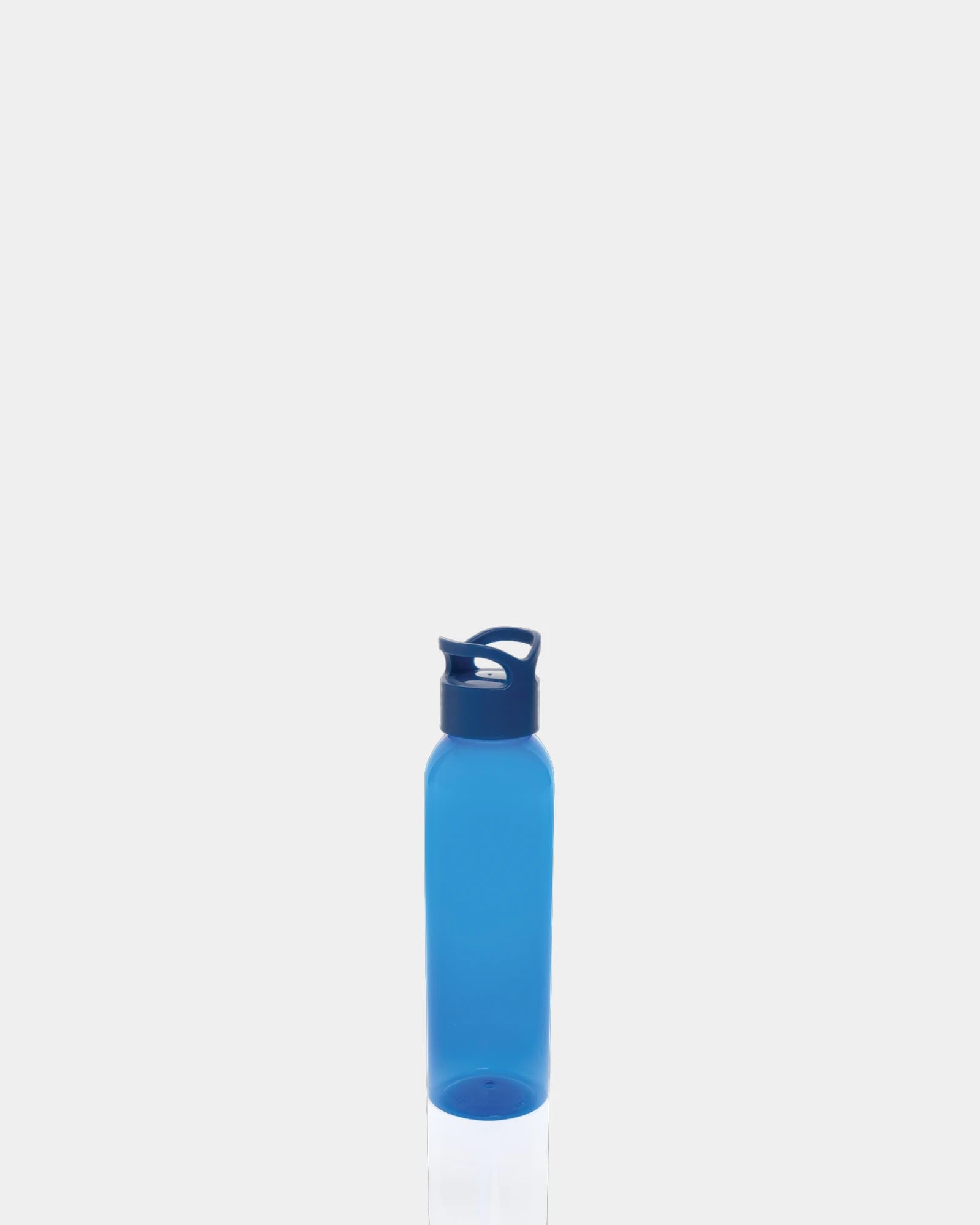 Promotional recycled rPET 650ml water bottle - Blue