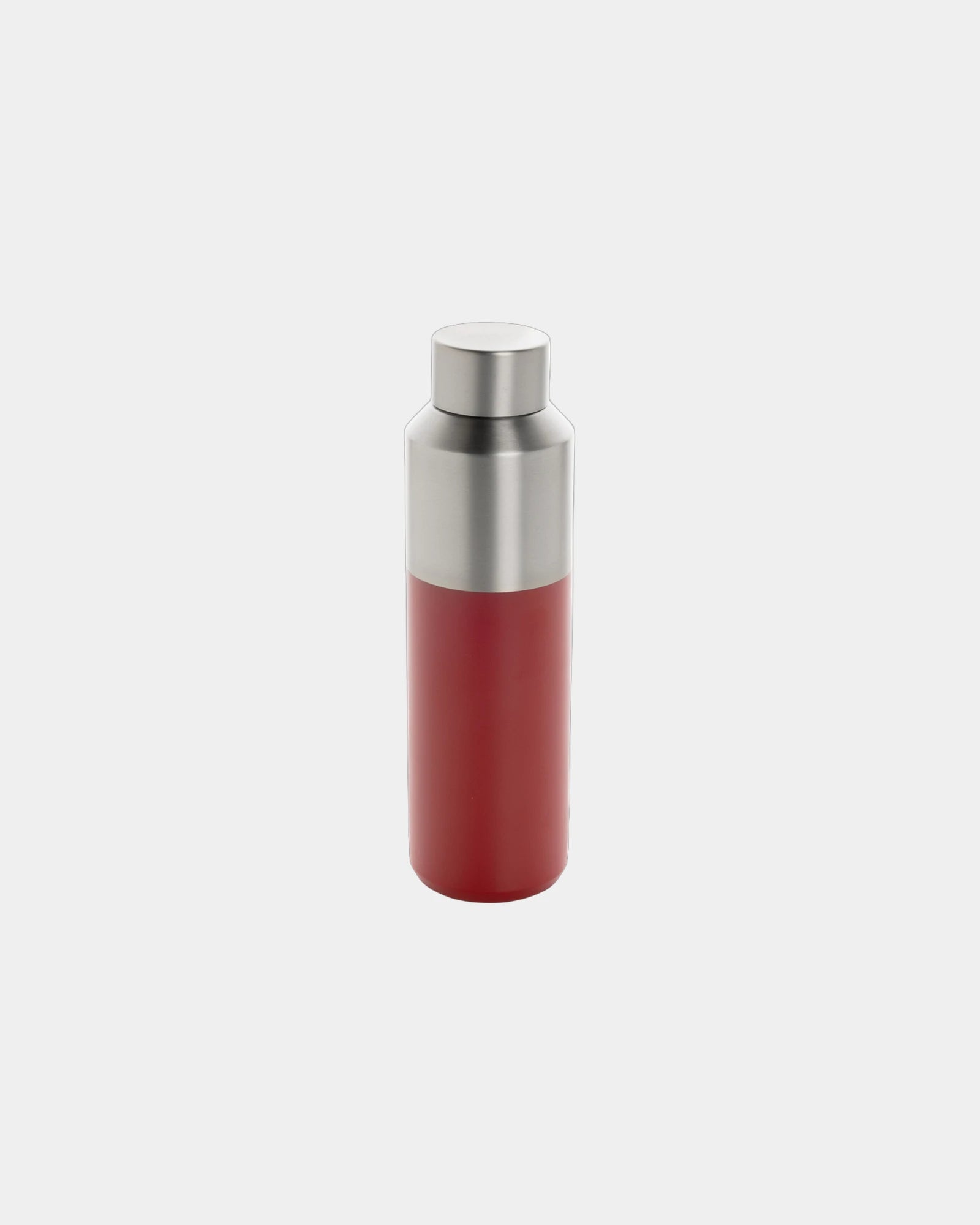 Promotional recycled stainless steel water bottle 600ml - Red