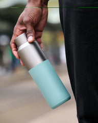 Promotional recycled stainless steel water bottle 600ml - 14