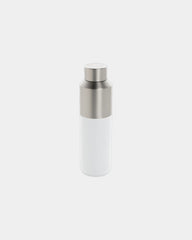 Promotional recycled stainless steel water bottle 600ml - White
