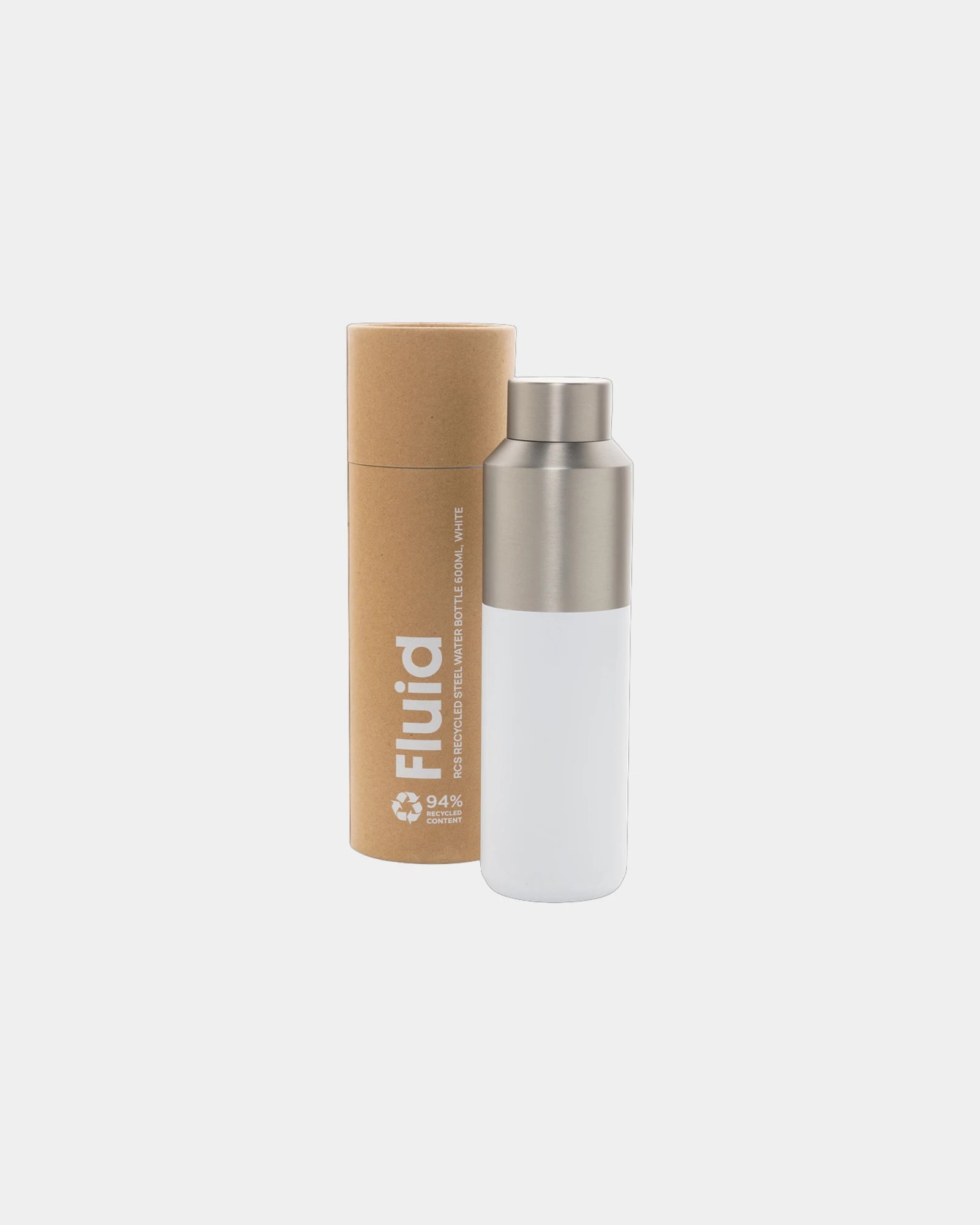 Promotional recycled stainless steel water bottle 600ml - 6