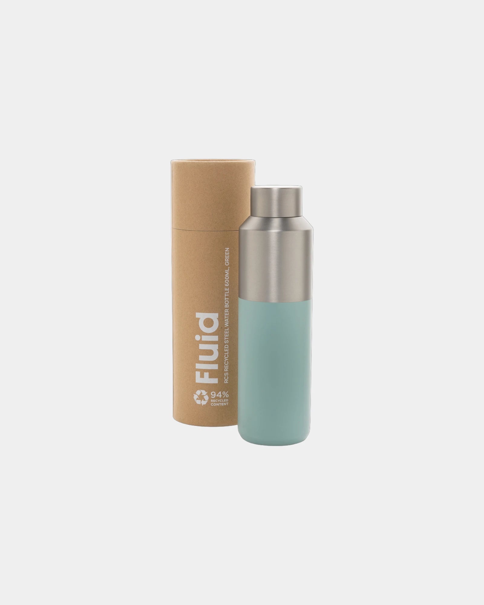 Promotional recycled stainless steel water bottle 600ml - 11