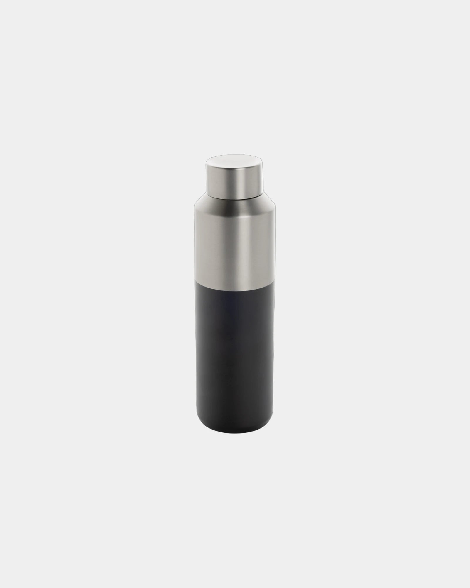 Promotional recycled stainless steel water bottle 600ml - Black