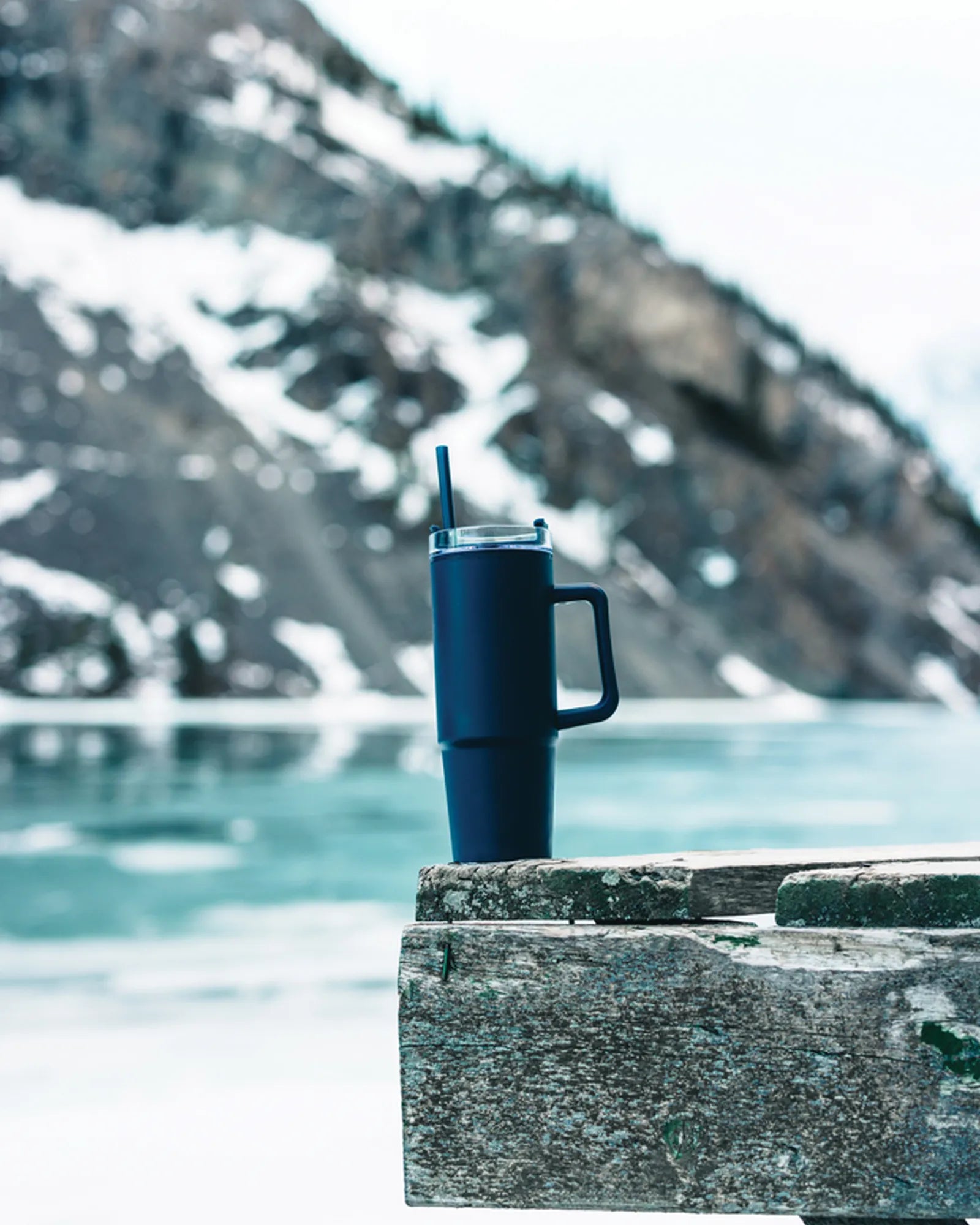 Promotional recycled plastic 750ml mug - 5