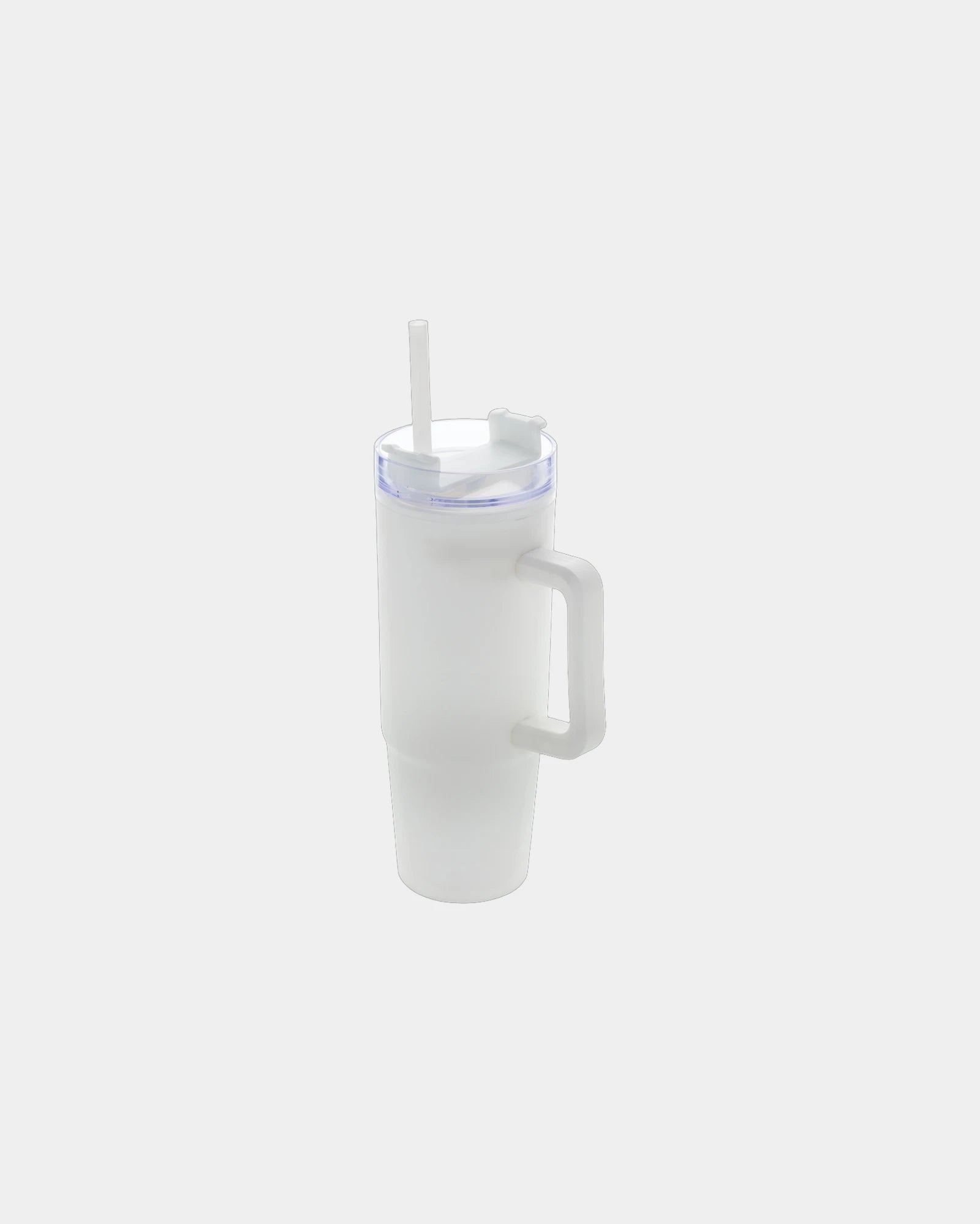 Promotional recycled plastic 750ml mug - White