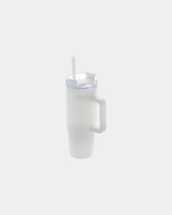 Promotional recycled plastic 750ml mug - White