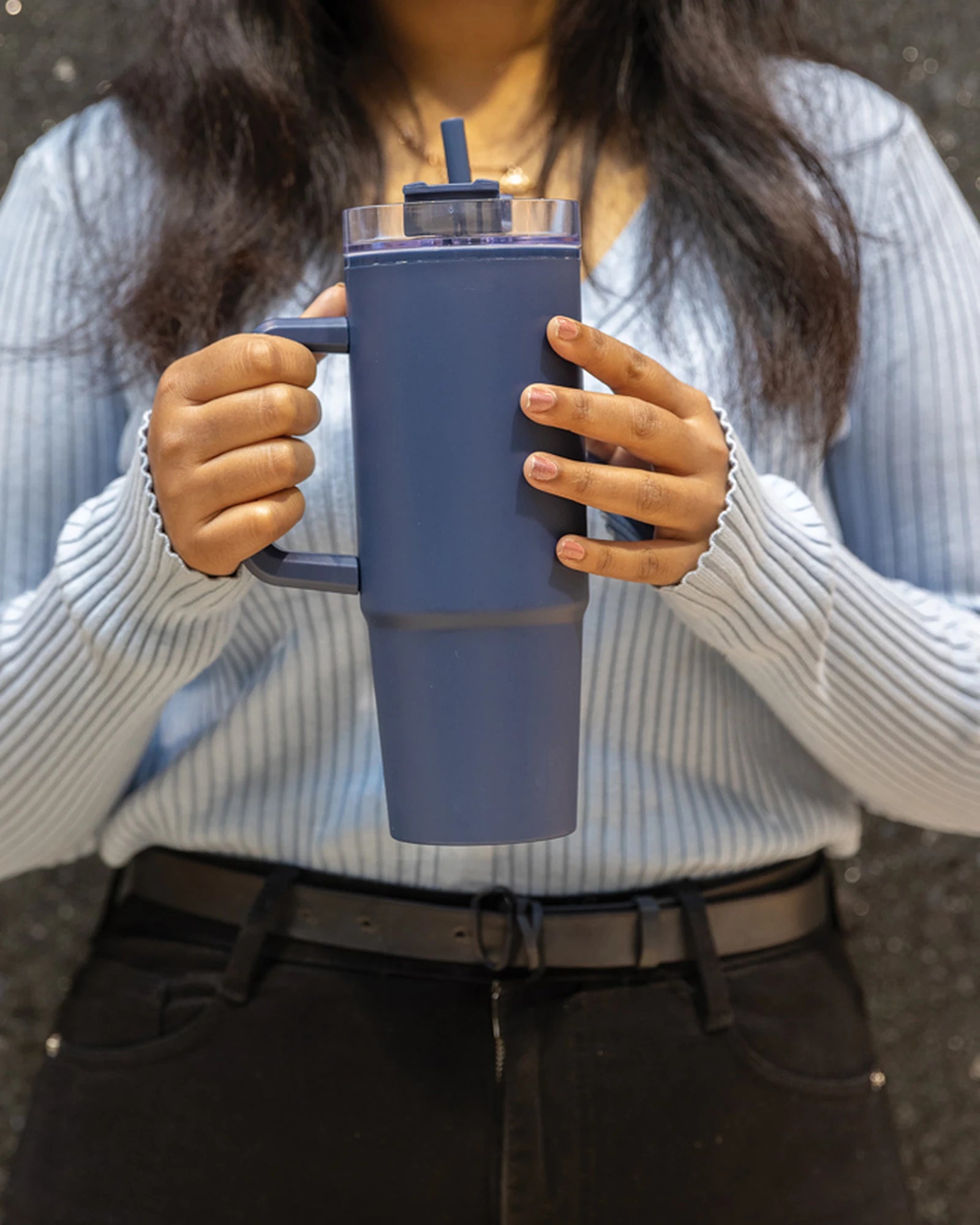 Promotional recycled plastic 750ml mug - 3