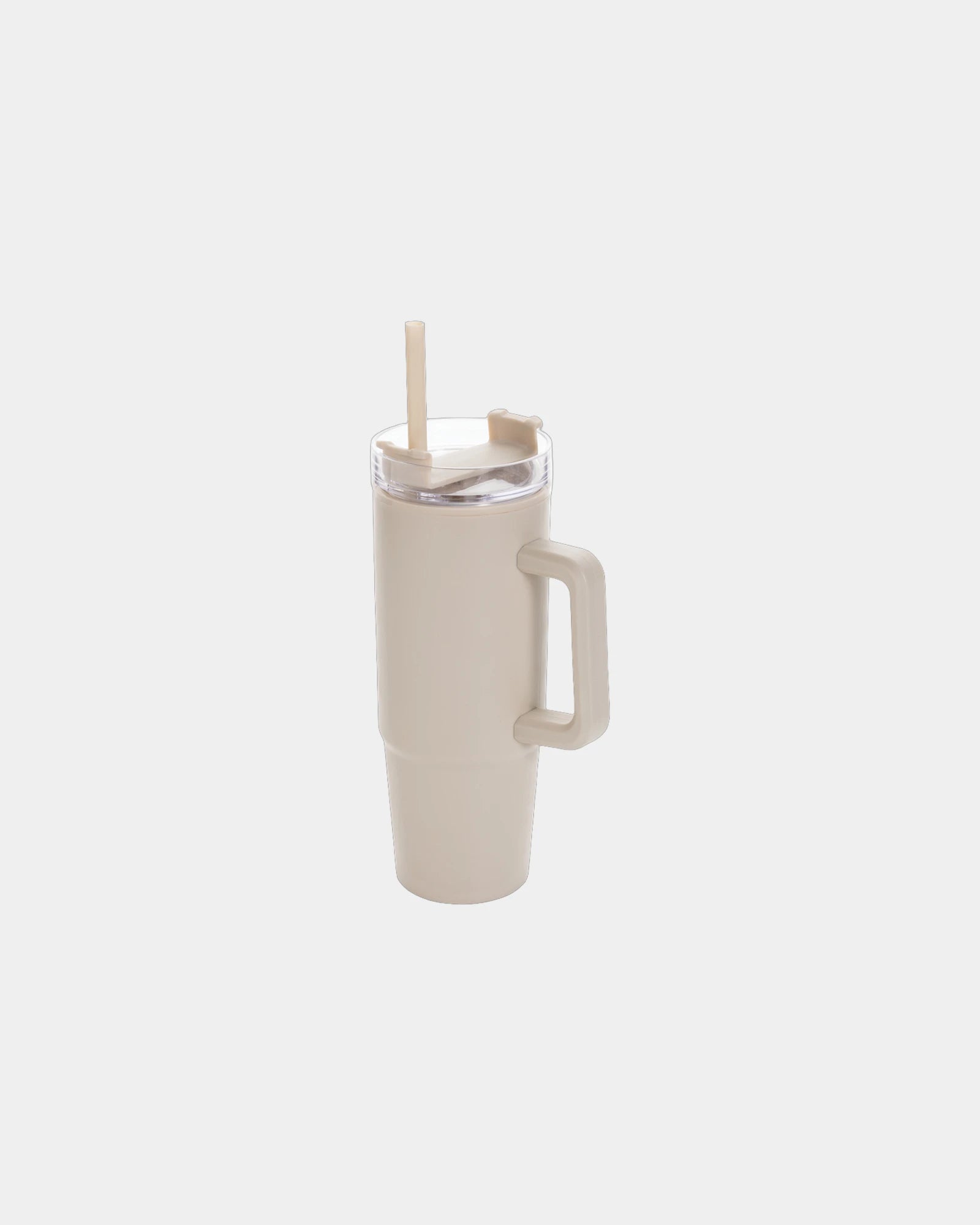 Promotional recycled plastic 750ml mug - Beige