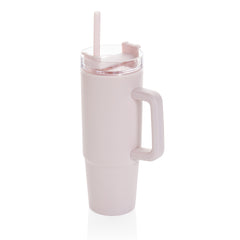 Promotional recycled plastic 750ml mug - Pink