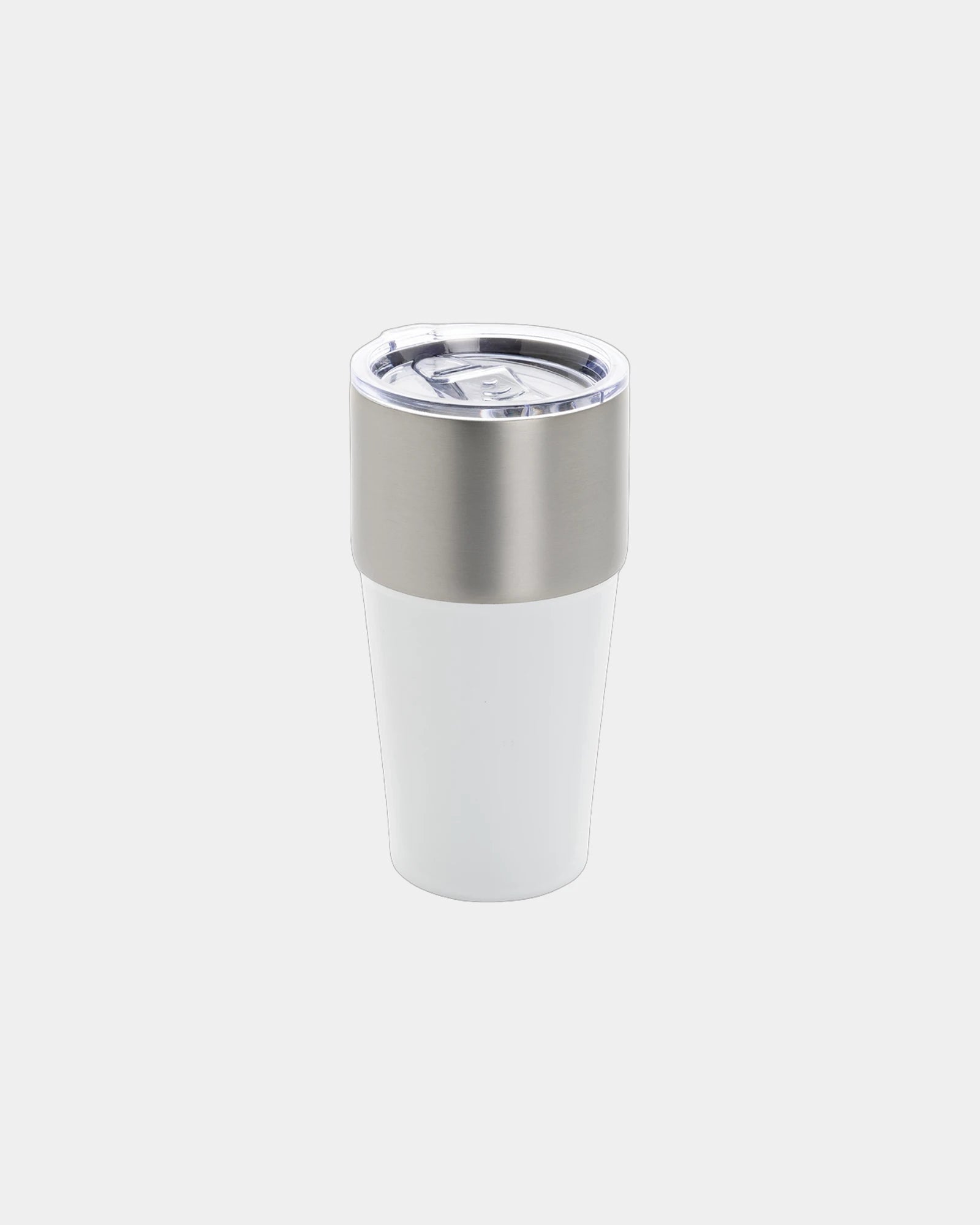 Promotional recycled stainless steel mug 500ml - White