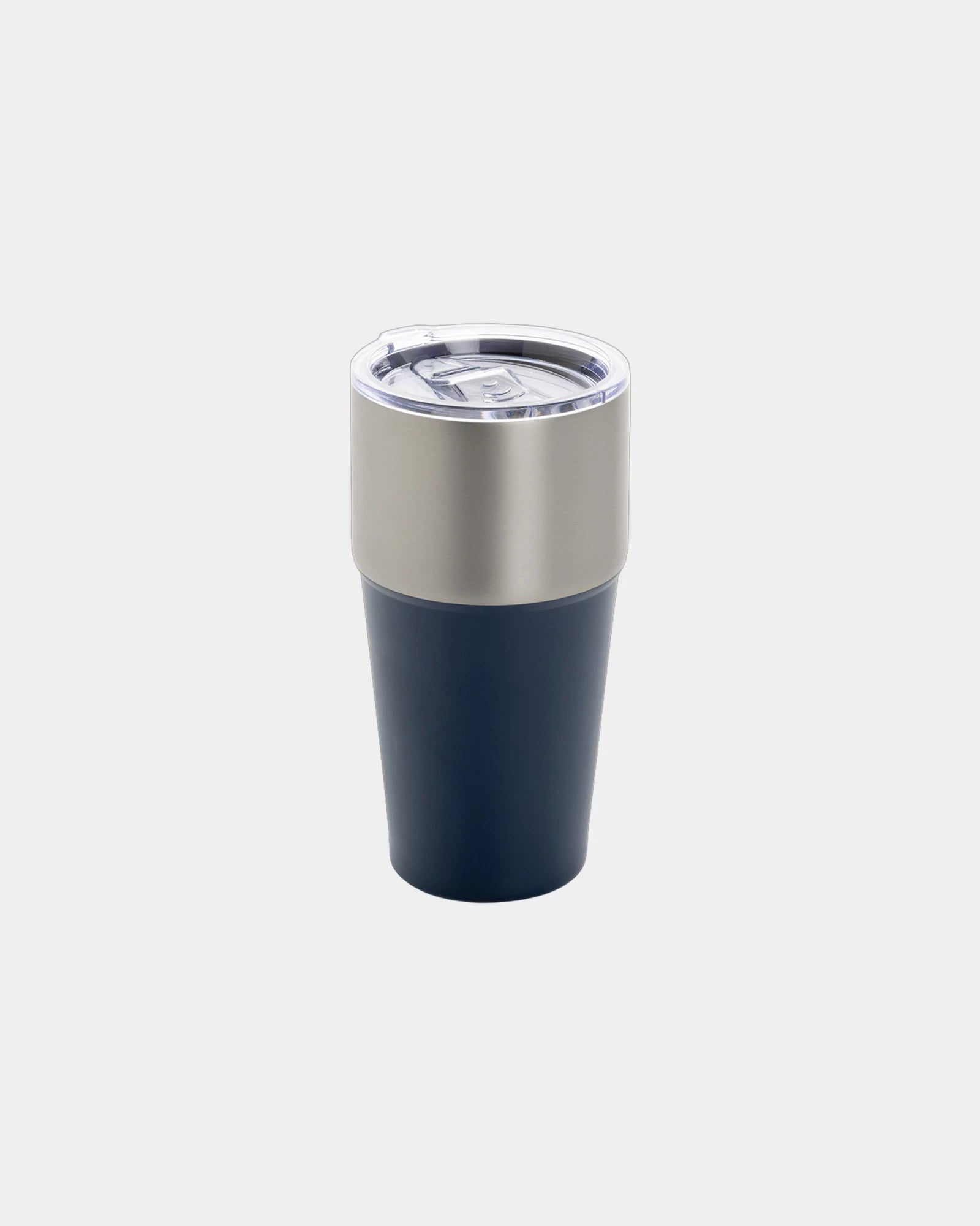 Promotional recycled stainless steel mug 500ml - Navy
