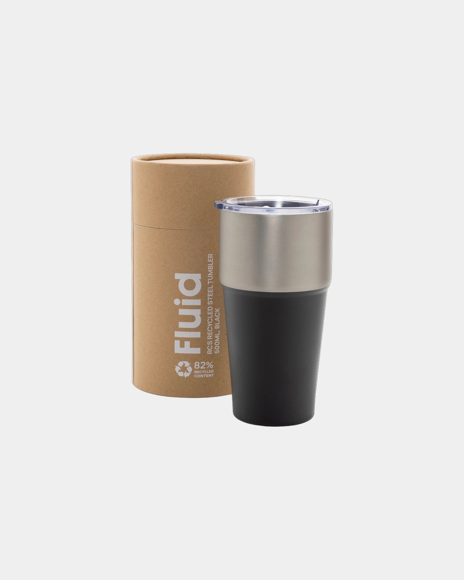 Promotional recycled stainless steel mug 500ml - 1