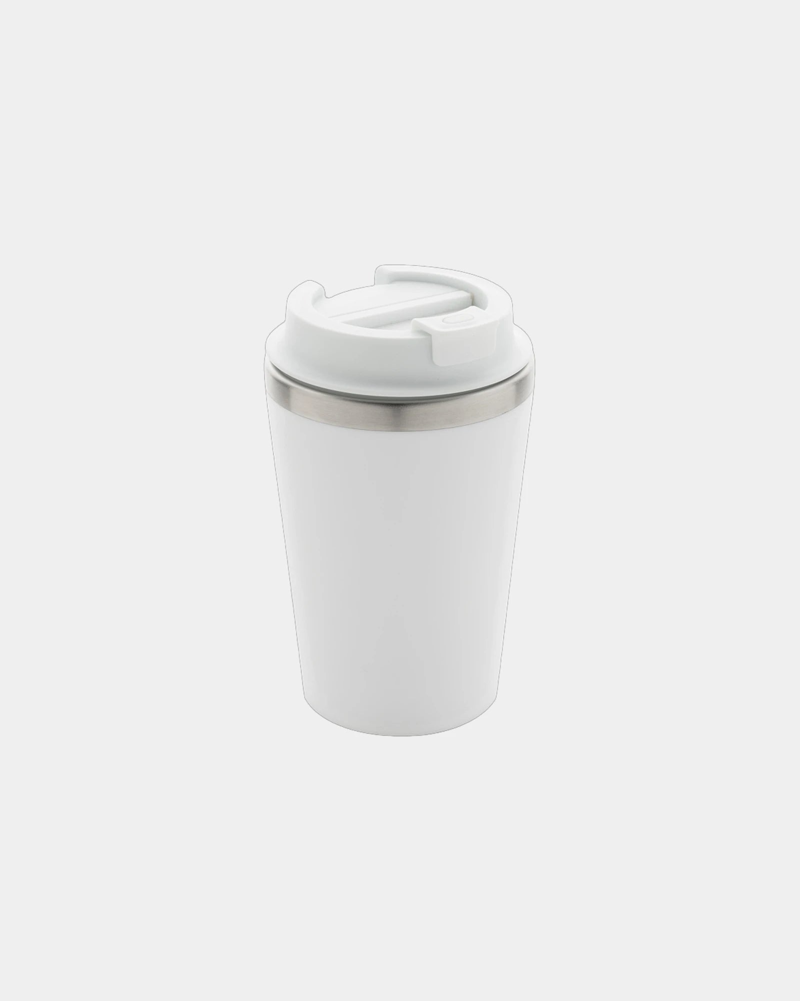 Promotional recycled PP coffee mug 350ml - White
