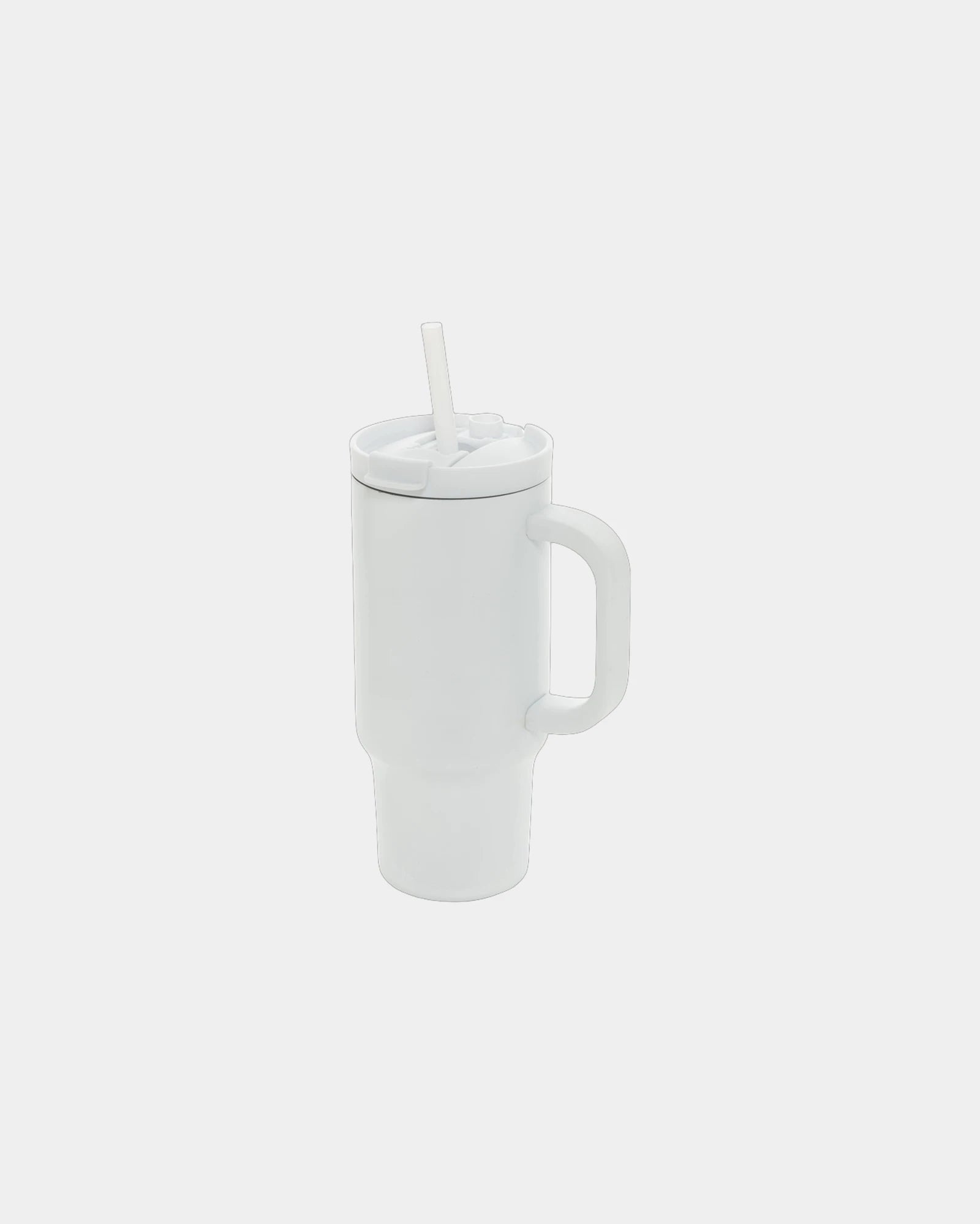 Promotional recycled stainless steel mug 480ml Cruiser - White