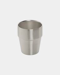 Promotional double-wall coffee mug - Silver