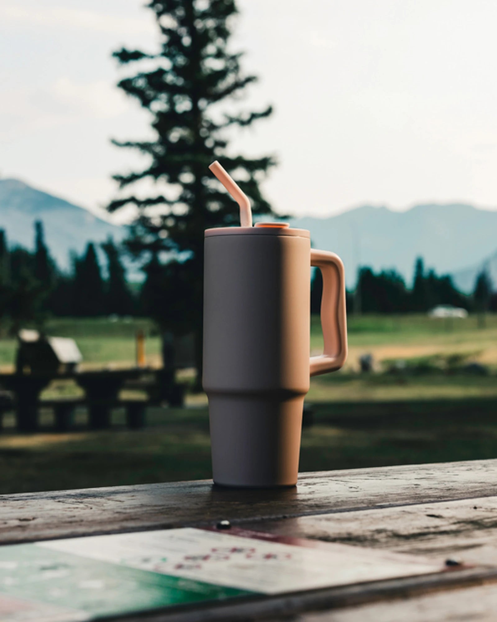 Promotional recycled stainless steel 900ml mug - 40