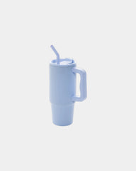 Promotional recycled stainless steel 900ml mug - Light Blue