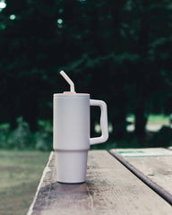 Promotional recycled stainless steel 900ml mug - 39