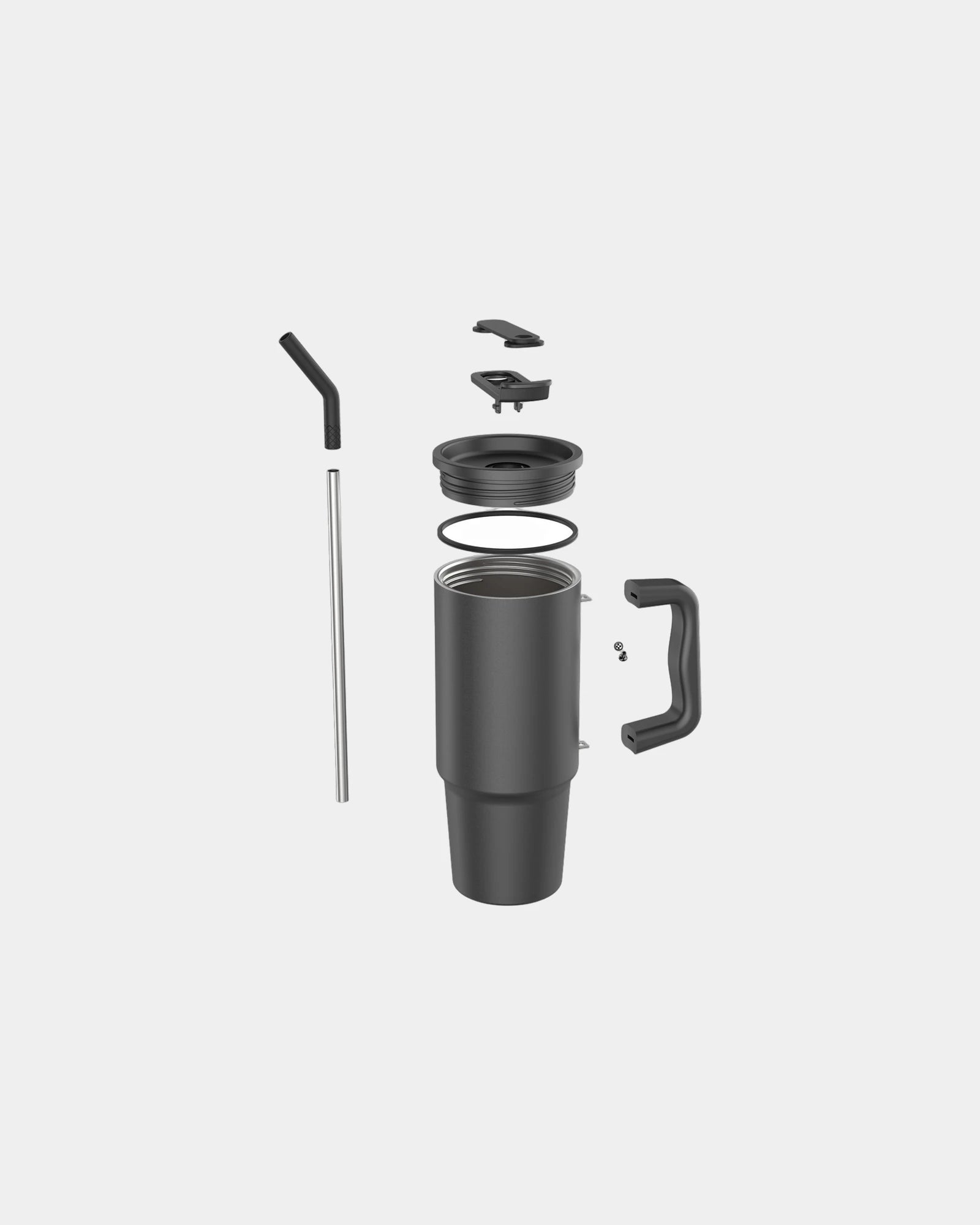 Promotional recycled stainless steel 900ml mug - 4