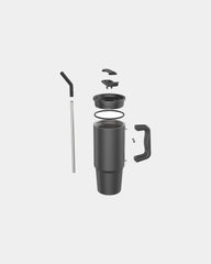 Promotional recycled stainless steel 900ml mug - 4