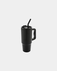 Promotional recycled stainless steel 900ml mug - Black
