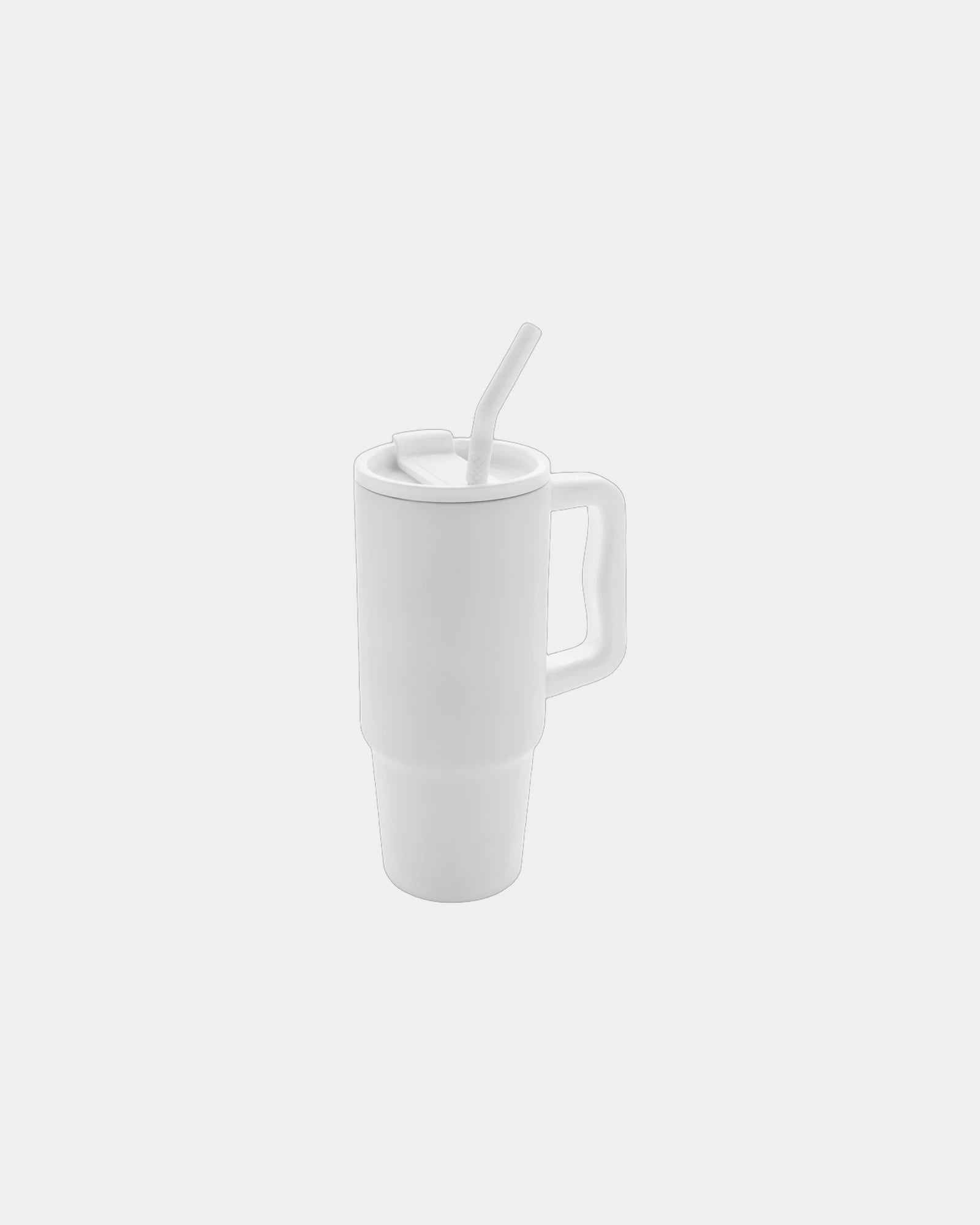 Promotional recycled stainless steel 900ml mug - White