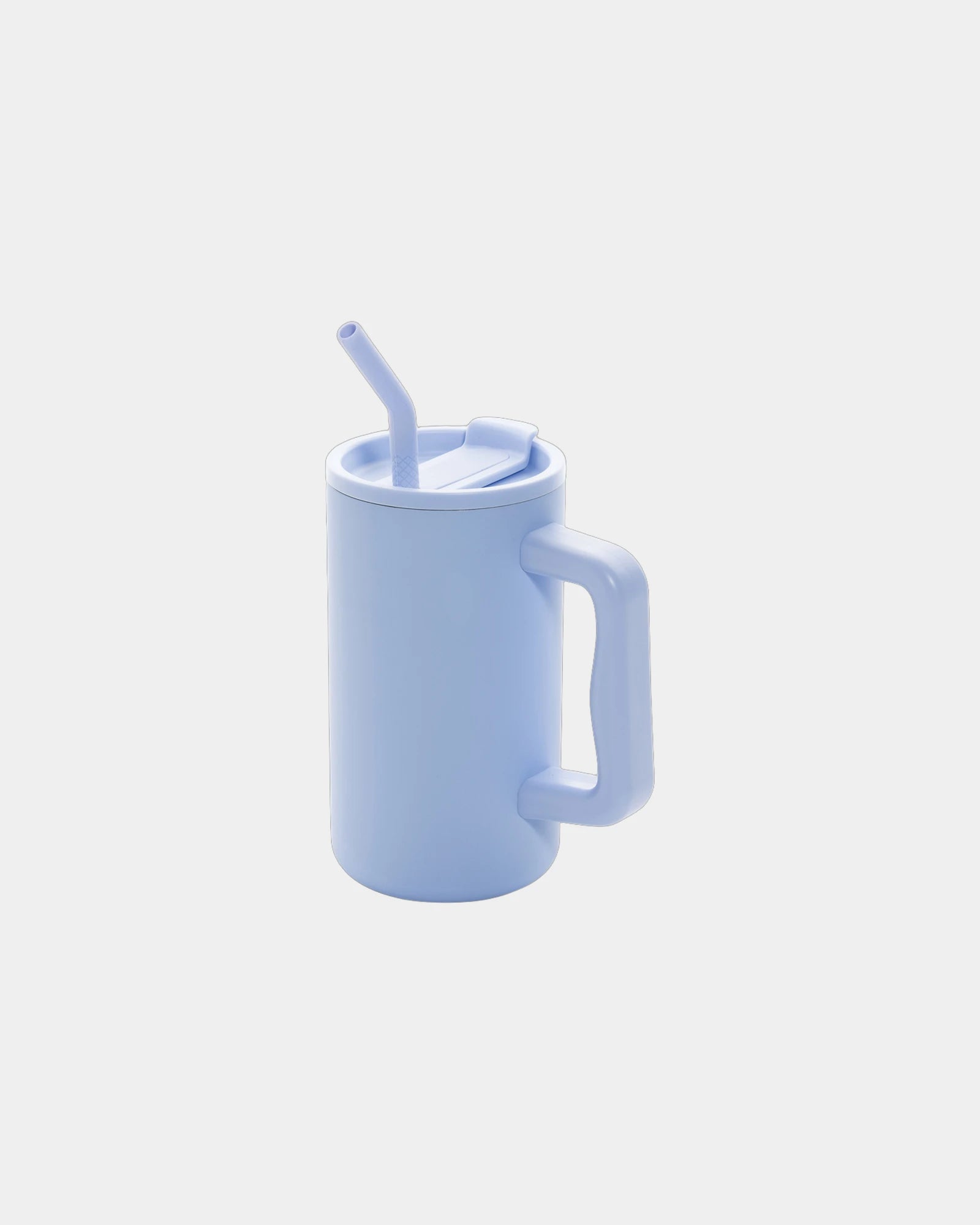 Custom recycled stainless steel mug 800ml - Light Blue