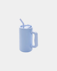 Custom recycled stainless steel mug 800ml - Light Blue