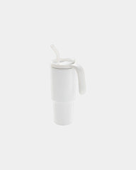 Promotional recycled stainless steel mug 900ml - White