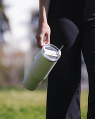 Promotional recycled stainless steel mug 1.2L Peakflow - 12