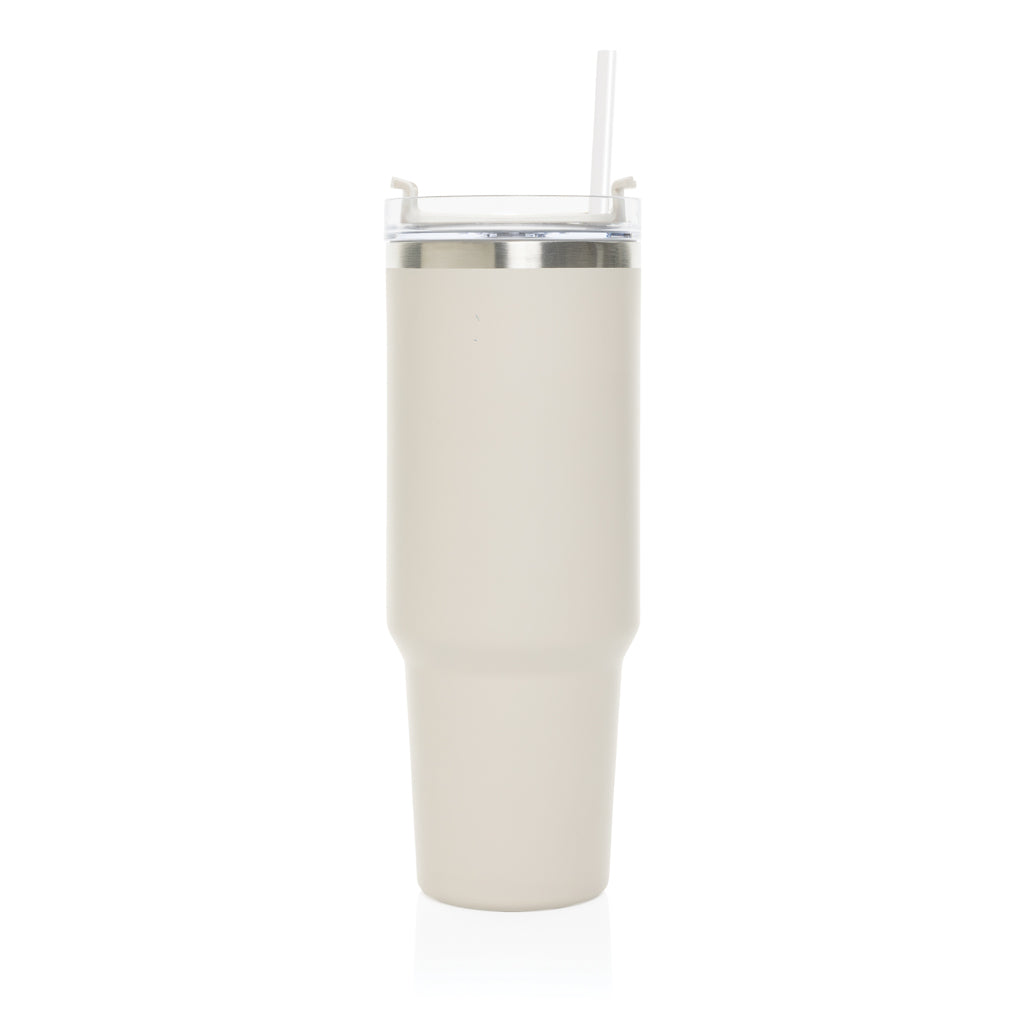 Promotional recycled stainless steel mug 1.2L Peakflow - 8