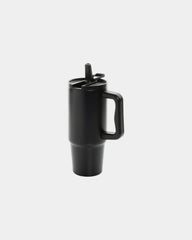 Custom recycled stainless steel 900ml mug - Black