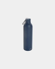 Custom insulated recycled steel water bottle 1L - Navy
