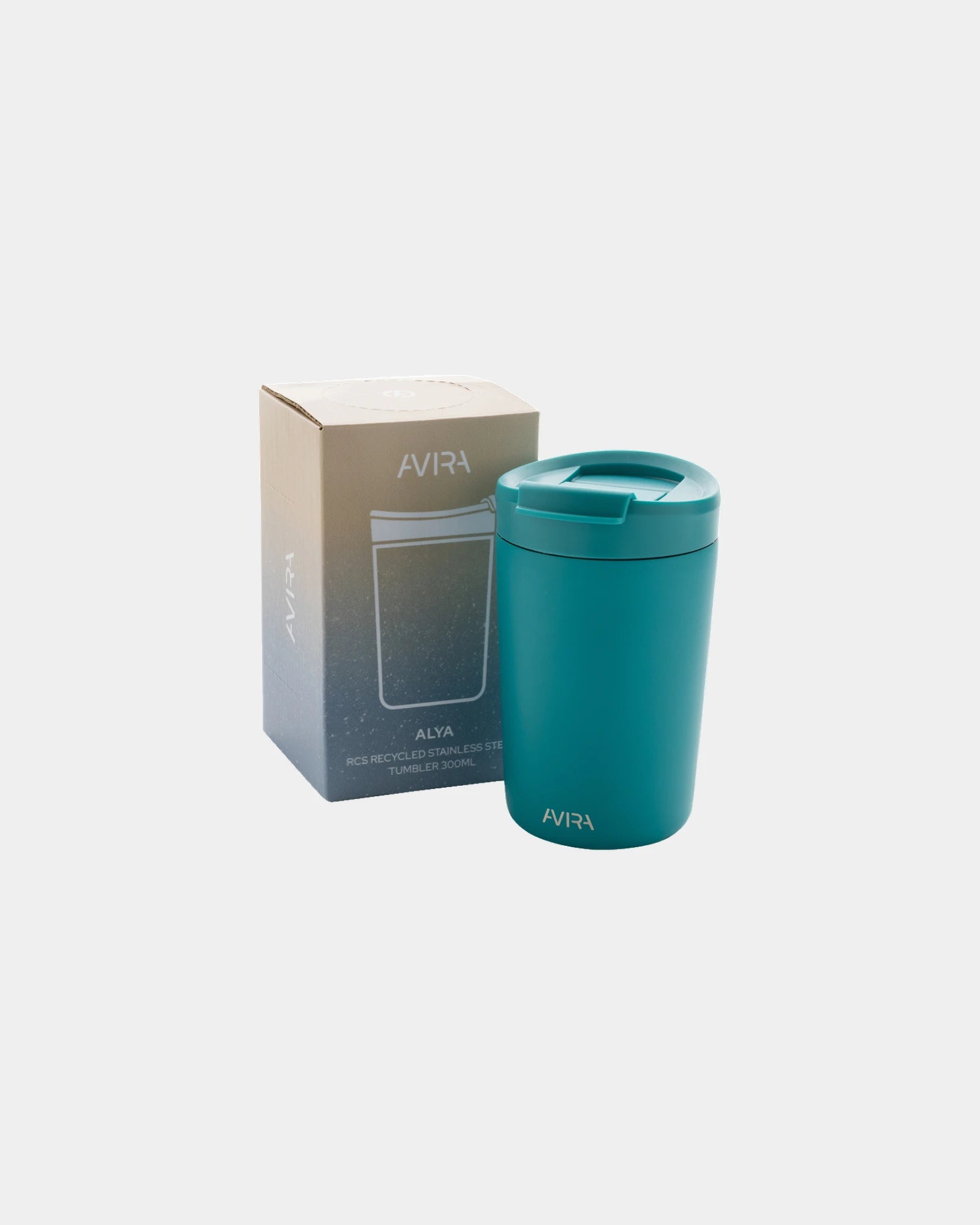 Custom recycled stainless steel mug 300ml Avira Alya