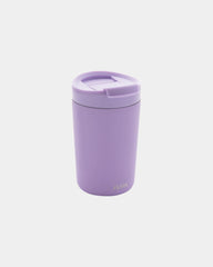 Custom recycled stainless steel mug 300ml Avira Alya - Purple