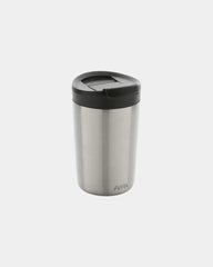 Custom recycled stainless steel mug 300ml Avira Alya - Silver
