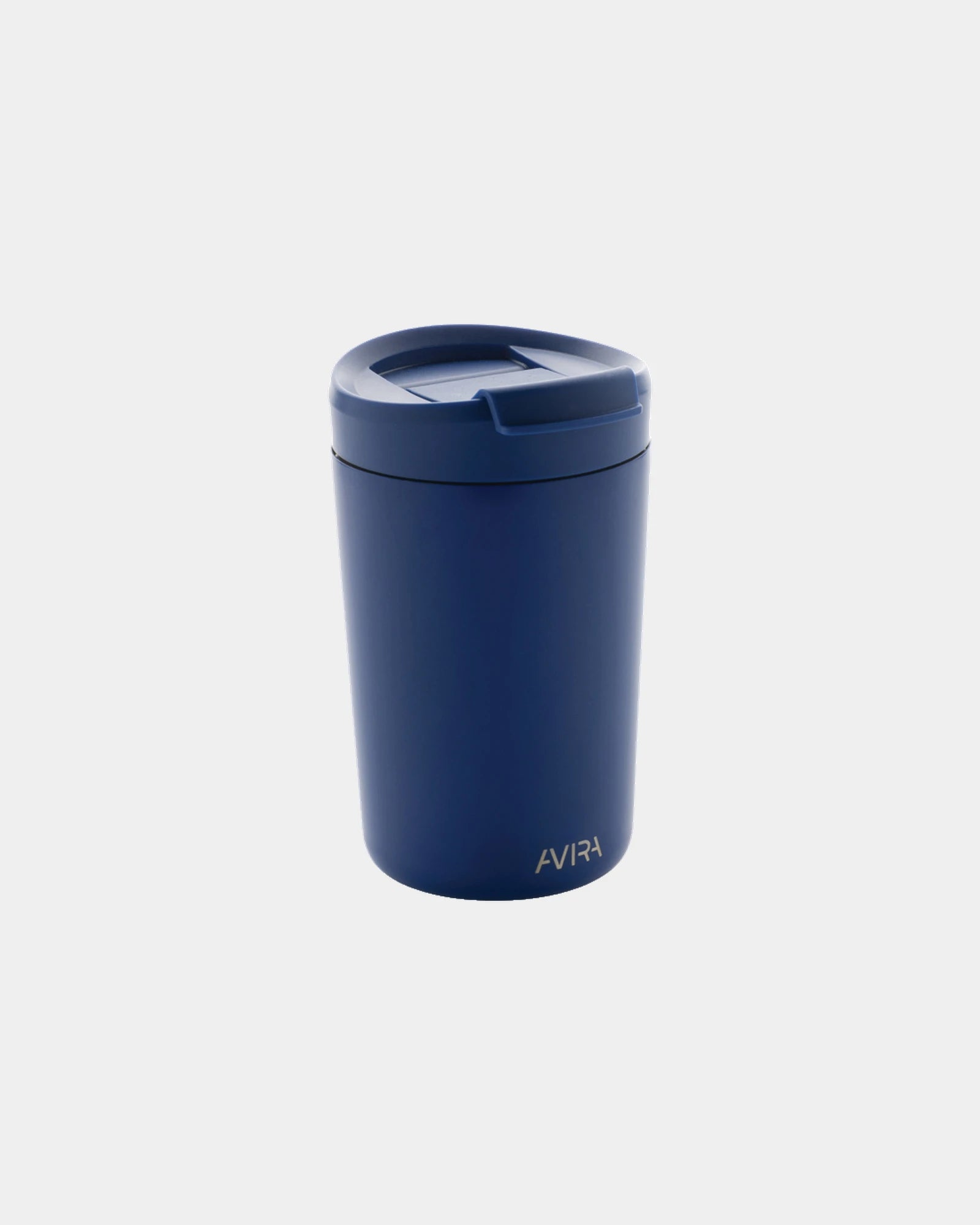 Custom recycled stainless steel mug 300ml Avira Alya - Royal Blue