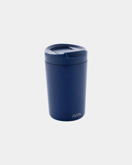 Custom recycled stainless steel mug 300ml Avira Alya - Royal Blue